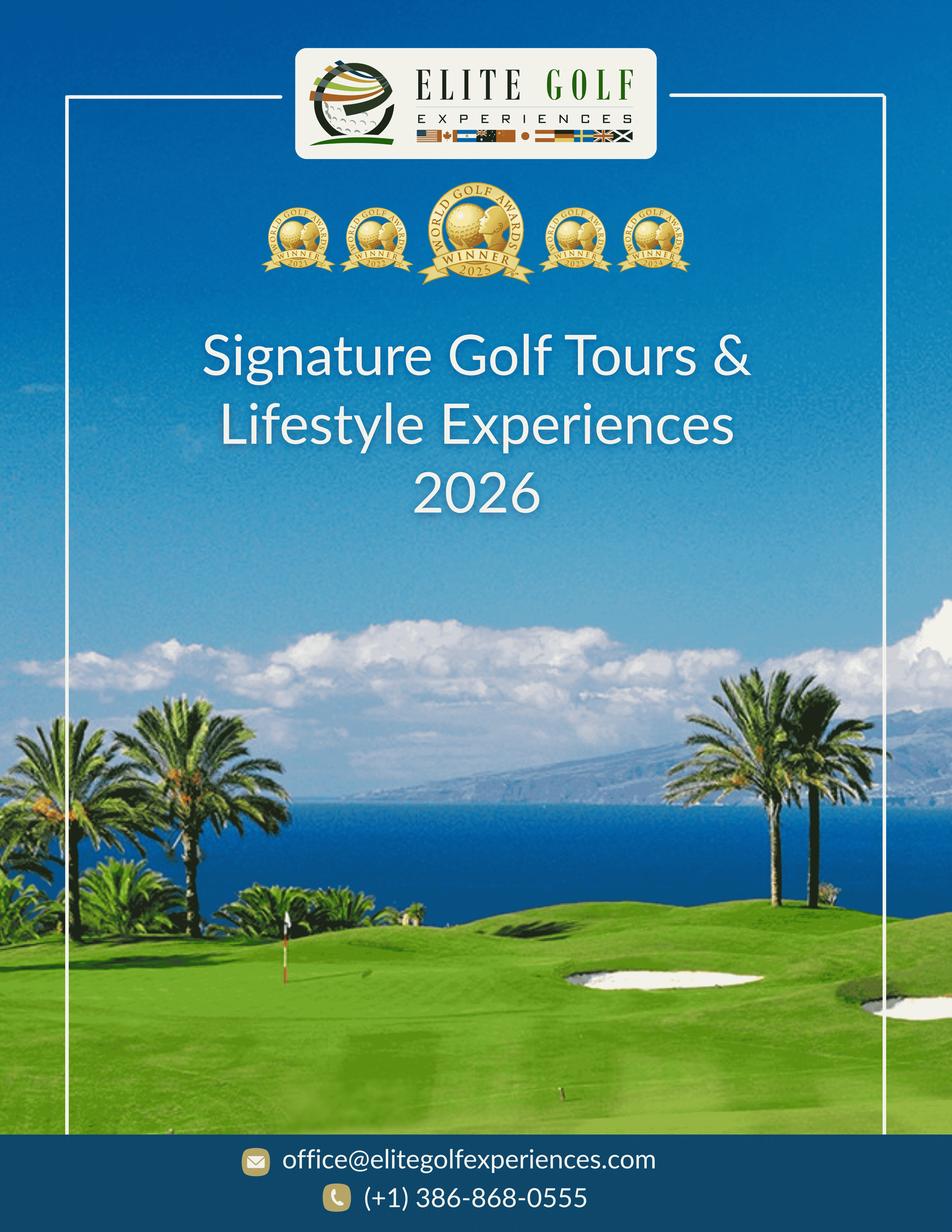 Elite Golf Experiences Image Brochure